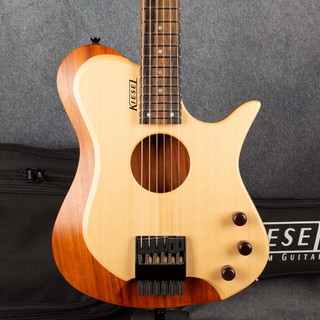 Kiesel Zeus Acoustic - Natural - Gig Bag - 2nd Hand