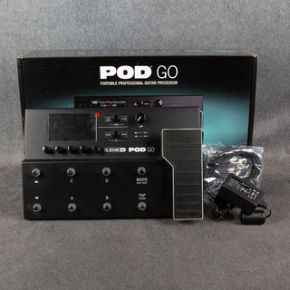 Line 6 Pod Go Multi FX Processor Pedal - Box & PSU - 2nd Hand