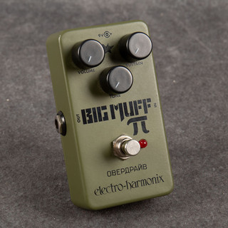 Electro-Harmonix Green Russian Big Muff Pi Fuzz Pedal - 2nd Hand