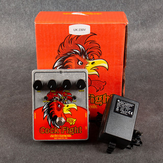 Electro-Harmonix Cock Fight Cocked Talking Wah Pedal - Box & PSU - 2nd Hand