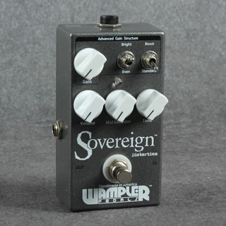 Wampler Sovereign Distortion Pedal - 2nd Hand