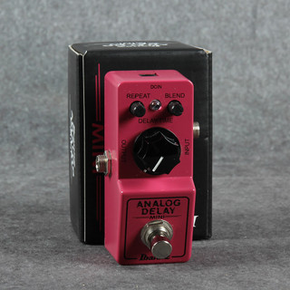 Ibanez Mini Analog Delay Pedal - Boxed - 2nd Hand Ibanez Mini Analog Delay Pedal - Boxed - 2nd Hand