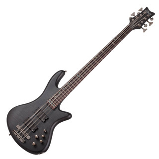Schecter Stiletto Studio-8 - See-Thru Black Satin