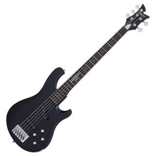 Schecter Johnny Christ-5 Bass - Satin Black