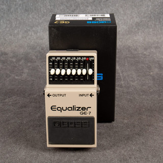 Boss GE-7 Graphic Equalizer Pedal - Boxed - 2nd Hand (125449)