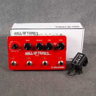 TC Electronic Hall of Fame 2 x4 Reverb - Box & PSU - 2nd Hand