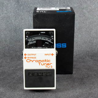 Boss TU-3 Chromatic Tuner Pedal - Boxed - 2nd Hand (125492) Boss TU-3 Chromatic Tuner Pedal - Boxed - 2nd Hand (125492)