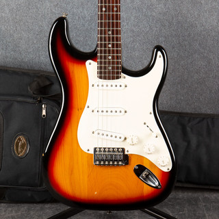 Squier Bullet Stratocaster - 3-Colour Sunburst - Gig Bag - 2nd Hand