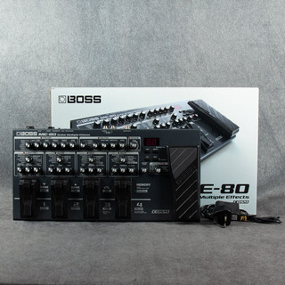 Boss ME-80 Guitar Multi-Effects Pedal - Box & PSU - 2nd Hand Boss ME-80 Guitar Multi-Effects Pedal - Box & PSU - 2nd Hand