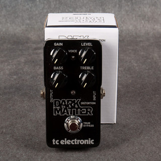 TC Electronic Dark Matter Distortion Pedal - Boxed - 2nd Hand
