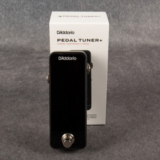 D'Addarrio Chromatic Pedal Tuner Plus - Boxed - 2nd Hand D'Addarrio Chromatic Pedal Tuner Plus - Boxed - 2nd Hand