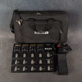 Line 6 M13 Stompbox Modeler with Expression Pedal - Gig Bag - 2nd Hand