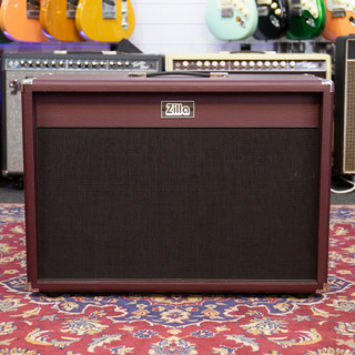 Zilla Cab 2x12 - Vintage 30 Speakers - Ox Blood - 2nd Hand Zilla Cab 2x12 - Vintage 30 Speakers - Ox Blood - 2nd Hand