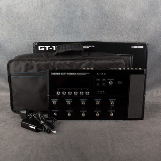 Boss GT-1000 Guitar Effects Processor - Box & PSU - 2nd Hand Boss GT-1000 Guitar Effects Processor - Box & PSU - 2nd Hand