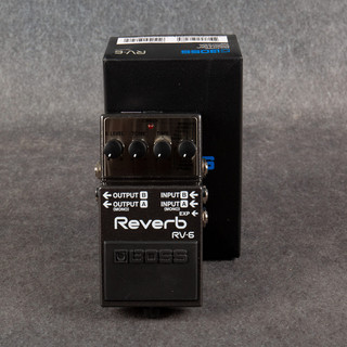 Boss RV-6 Reverb Pedal - Boxed - 2nd Hand (125993)