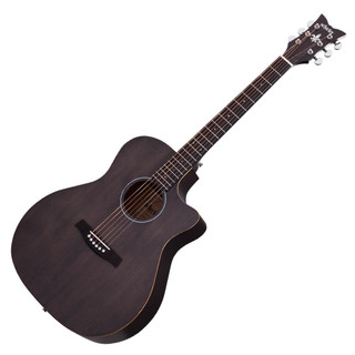 Schecter Deluxe Acoustic - Satin See Thru Black