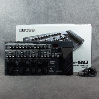 Boss ME-80 Guitar Multi-Effects Pedal - Box & PSU - 2nd Hand (126371) Boss ME-80 Guitar Multi-Effects Pedal - Box & PSU - 2nd Hand (126371)