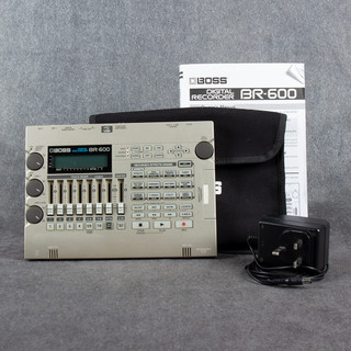 Boss BR-600 Multitrack Recorder - PSU - Cover - 2nd Hand Boss BR-600 Multitrack Recorder - PSU - Cover - 2nd Hand
