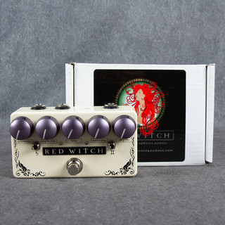 Red Witch Binary Star Delay Pedal - Boxed - 2nd Hand Red Witch Binary Star Delay Pedal - Boxed - 2nd Hand