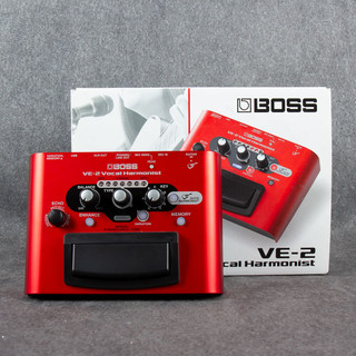Boss VE-2 Vocal Harmonist Pedal - Boxed - 2nd Hand