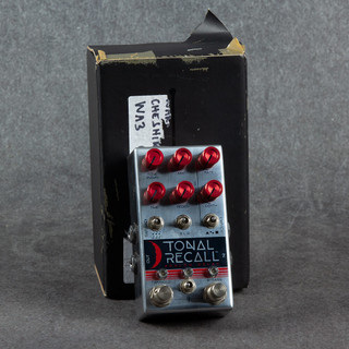 Chase Bliss Tonal Recall Analogue Delay Pedal - Red Knob - Boxed - 2nd Hand