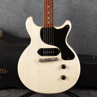 Gibson Custom Shop 58 Les Paul Junior Double Cut - TV White - Case - 2nd Hand