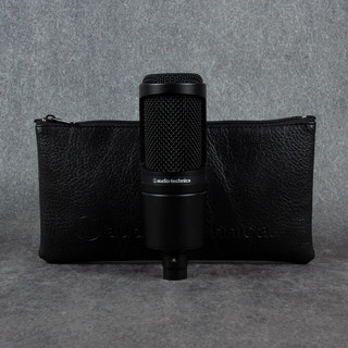 Audio-Technica AT2020 Cardioid Condenser Studio Microphone - Bag - 2nd Hand Audio-Technica AT2020 Cardioid Condenser Studio Microphone - Bag - 2nd Hand