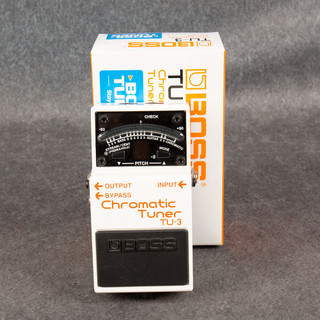 Boss TU-3 Chromatic Tuner - Boxed - 2nd Hand Boss TU-3 Chromatic Tuner - Boxed - 2nd Hand