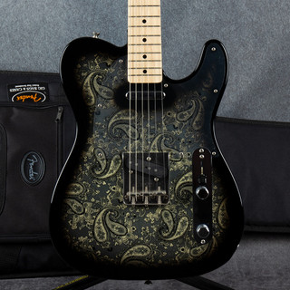 Fender MIJ Limited Edition Black Paisley Telecaster - Gig Bag - 2nd Hand