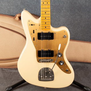 Squier 40th Anniversary Jazzmaster - Satin Desert Sand - Gig Bag - 2nd Hand