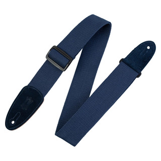 Levy's Cotton & Suede Series Guitar Strap - Navy Levy's Cotton & Suede Series Guitar Strap - Navy