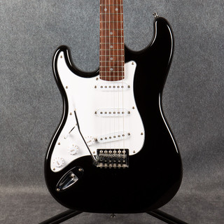 Harley Benton ST-20LH BK Standard Series - Left Handed - Black - 2nd Hand
