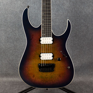 Ibanez Iron Label RGIX6FDLB-NLB - Northern Lights Burst - 2nd Hand