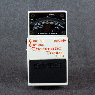 Boss TU-3 Chromatic Tuner Pedal - 2nd Hand (128495) Boss TU-3 Chromatic Tuner Pedal - 2nd Hand (128495)