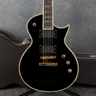 ESP LTD EC-1000 - Black - Hard Case - 2nd Hand