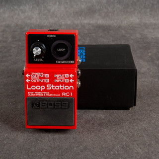 Boss RC-1 Loop Station - Boxed - 2nd Hand Boss RC-1 Loop Station - Boxed - 2nd Hand