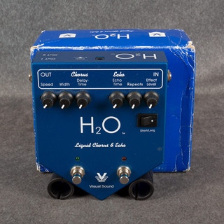 Visual Sound H20 Liquid Chorus and Echo - Boxed - 2nd Hand Visual Sound H20 Liquid Chorus and Echo - Boxed - 2nd Hand