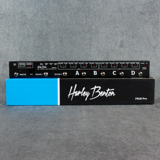 Harley Benton FXL8 Pro Looper/Switcher Pedal - Boxed - 2nd Hand Harley Benton FXL8 Pro Looper/Switcher Pedal - Boxed - 2nd Hand