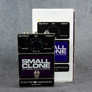 Electro Harmonix Small Clone Analog Chorus Pedal - Boxed - 2nd Hand