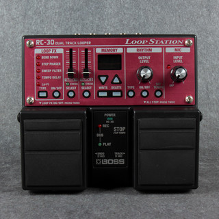 Boss RC-30 Dual Track Looper Pedal - 2nd Hand