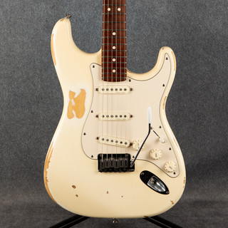 Fender American Standard Stratocaster - Relic - Olympic White - 2nd Hand