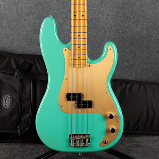 Fender Vintera 50s Precision Bass - Sea Foam Green - Gig Bag - 2nd Hand