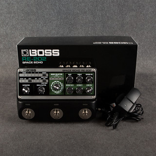 Boss RE-202 Space Echo Pedal - Box & PSU - 2nd Hand