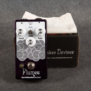 EarthQuaker Devices Plumes Purple Sparkle - Boxed - 2nd Hand