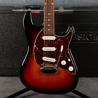 Ernie Ball Music Man Cutlass - Vintage Sunburst - Hard Case - 2nd Hand