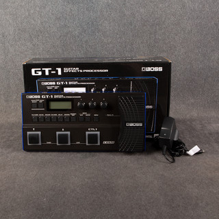 Boss GT-1 Multi Effects Processor - Box & PSU - 2nd Hand Boss GT-1 Multi Effects Processor - Box & PSU - 2nd Hand