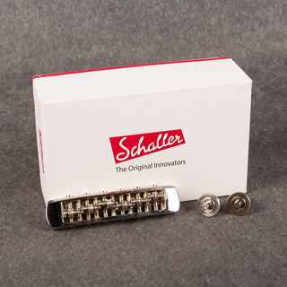 Schaller STM Guitar Roller Bridge - Chrome - Boxed - 2nd Hand