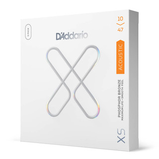 Daddario XS Phosphor Bronze XSAPB1047-3P Extra Light Set, 10-47, 3 Pack Daddario XS Phosphor Bronze XSAPB1047-3P Extra Light Set, 10-47, 3 Pack