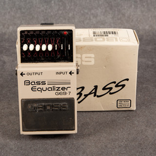 Boss Bass EQ GEB-7 - Boxed - 2nd Hand Boss Bass EQ GEB-7 - Boxed - 2nd Hand