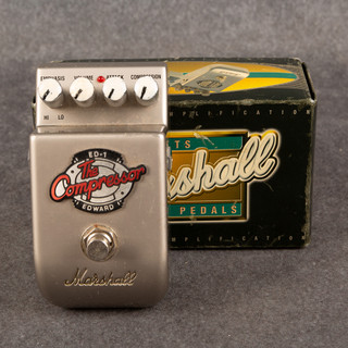 Marshall ED-1 Edward The Compressor - Boxed - 2nd Hand (130231) Marshall ED-1 Edward The Compressor - Boxed - 2nd Hand (130231)